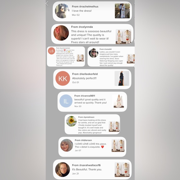 5 Star ⭐️ Favorite Boho Embroidered Blu Hearts Magic Kimono Blue Bird Maxi Dress - Picture 13 of 14